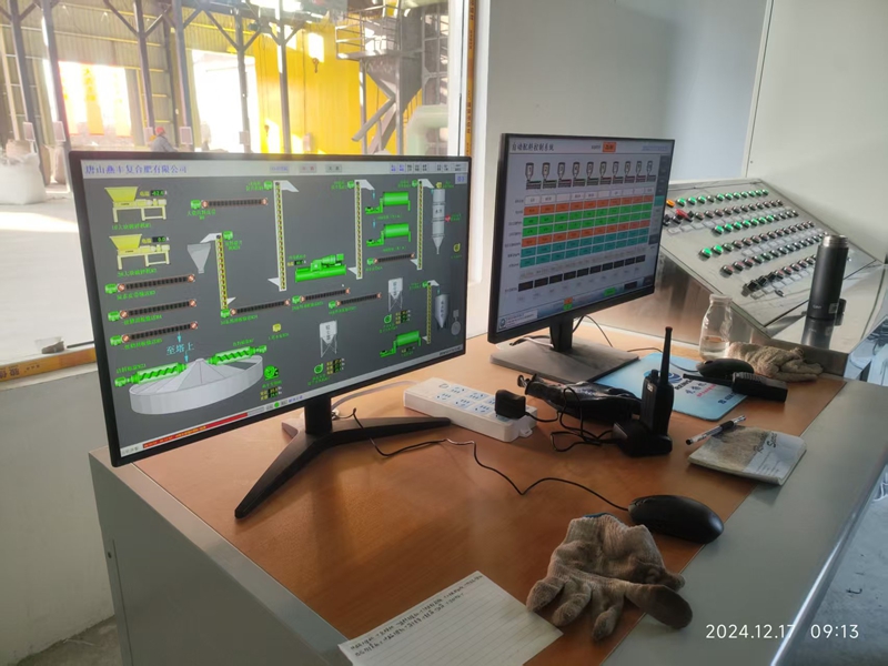 唐山燕丰复合肥高塔-低压柜DCS控制系统